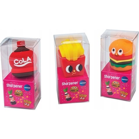 ⁨Temperówka silikonowa COLA, FRYTKI, BURGER 80493 CENTRUM⁩ w sklepie Wasserman.eu