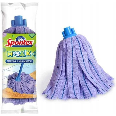 ⁨Mop paskowy ZAPAS microfibra SPONTEX MASAIK 97050354⁩ w sklepie Wasserman.eu