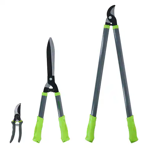 ⁨Kinzo - Set of 3 pruners for shrubs, branches, hedge⁩ at Wasserman.eu