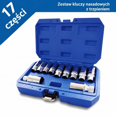 Profesjonalny zestaw wykrętaków do szpilek - BITUXX 11 elementów (napęd 1/2″) w sklepie Wasserman.eu