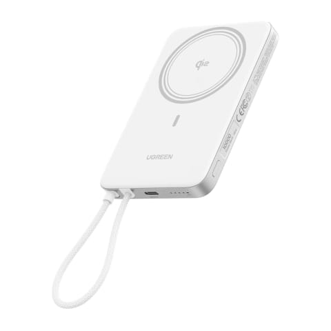 ⁨Powerbank UGREEN PB570 10000mAh 30W magnetyczny (biały)⁩ w sklepie Wasserman.eu