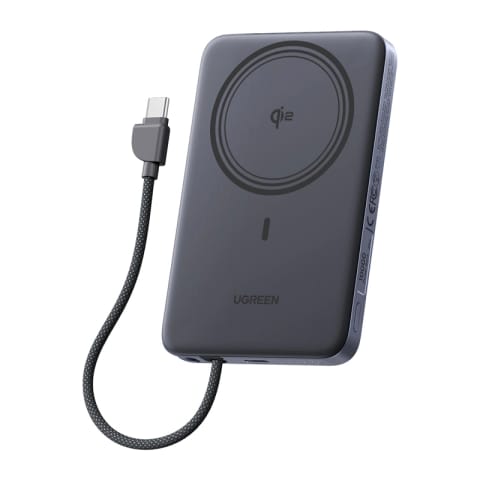 ⁨Powerbank UGREEN 75982B PB570 10000mAh 30W magnetyczny (szary)⁩ w sklepie Wasserman.eu