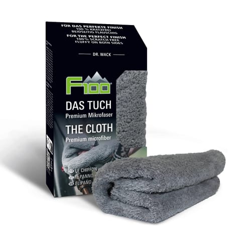 ⁨Dr. Wack THE CLOTH - Premium Microfiber - mikrofibra szara 40x40 cm⁩ w sklepie Wasserman.eu