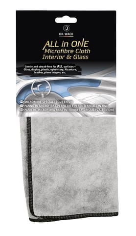 ⁨Dr. Wack ALL in ONE Microfibre Interior&Glass - mikrofibra do szyb i wnętrza auta⁩ w sklepie Wasserman.eu