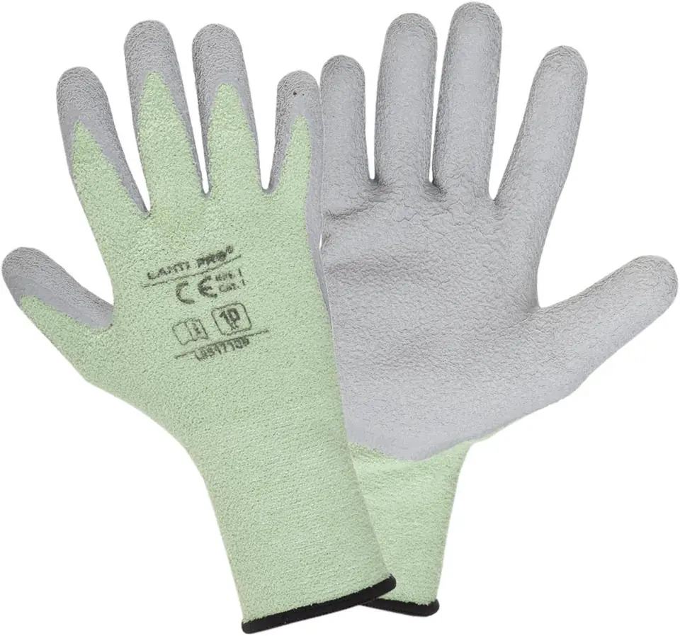 ⁨GLOVES WINTER GREEN-GREY L251710P, CARD, "10", CE, LAHTI⁩ at Wasserman.eu