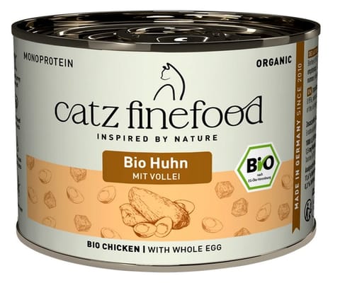⁨Catz Finefood Bio N.503 Chicken can 200g⁩ at Wasserman.eu