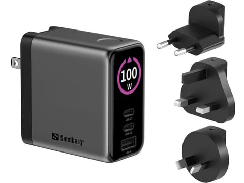 ⁨Sandberg Travel Charger PD100W Display⁩ w sklepie Wasserman.eu