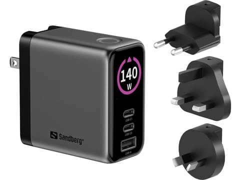 ⁨Sandberg Travel Charger PD140W Display⁩ w sklepie Wasserman.eu