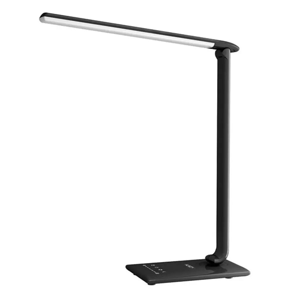 LT-T10 Black lampa biurkowa LED dotykowa | 12W | 3000-6500K | 7 poziomów ściemniania | 5 trybów świecenia w sklepie Wasserman.eu