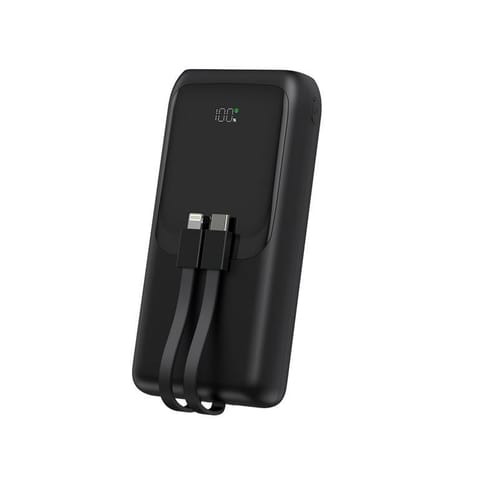 ⁨Power Bank Gembird PB20-PD20-LCD-01 20000 mAh czarny⁩ w sklepie Wasserman.eu