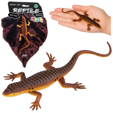 ⁨Jaszczurka Żyworodna Gumowa Figurka Rozciągliwa Realistyczna 12,5 cm⁩ w sklepie Wasserman.eu