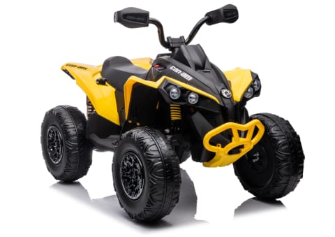 ⁨Quad Na Akumulator DK-CA002 4x4 12V10AH Żółty⁩ w sklepie Wasserman.eu