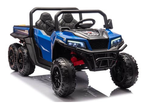 ⁨Pojazd Na Akumulator 6 Kół XB-1038A 4x4 24V Niebieski⁩ w sklepie Wasserman.eu