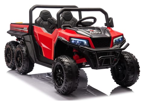 ⁨Pojazd Na Akumulator 6 Kół XB-1038A 4x4 24V Czerwony⁩ w sklepie Wasserman.eu
