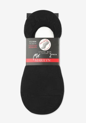 ⁨STOPKI MARILYN MEN SILICON 2 PAK (kolor DARK GREY, rozmiar 42-45)⁩ w sklepie Wasserman.eu