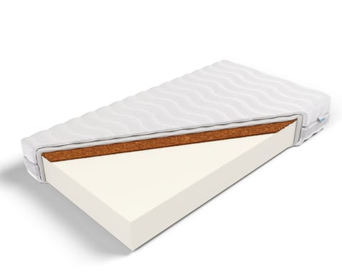 ⁨Frankhauer Materac piankowy z kokosem Kalliope Plus (pokrowiec Dormia, rozmiar 90 x 200)⁩ w sklepie Wasserman.eu
