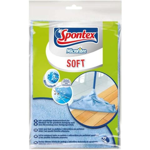 ⁨Ścierka do podłogi microfibra Soft 50x60cm SPONTEX 97044209⁩ w sklepie Wasserman.eu