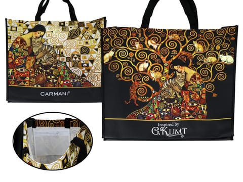 Torba trapezowa - Inspirowane malarstwem G. Klimt (CARMANI) w sklepie Wasserman.eu