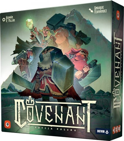 ⁨GRA COVENANT - podstawa - PORTAL GAMES⁩ w sklepie Wasserman.eu