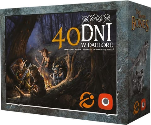 ⁨GRA TOO MANY BONES: 40 DNI W DAELORE - dodatek - PORTAL GAMES⁩ w sklepie Wasserman.eu