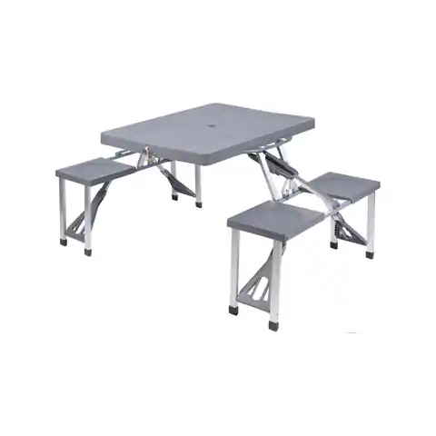 ⁨Folding tourist table with chairs⁩ at Wasserman.eu