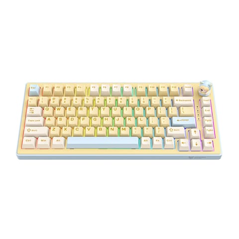 ⁨Klawiatura gamingowa Onikuma MT707 (żółta)⁩ w sklepie Wasserman.eu