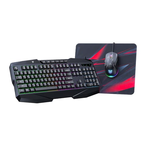⁨Zestaw gamingowy Onikuma TZ3006 3W1 klawiatura+mysz+podkładka⁩ w sklepie Wasserman.eu