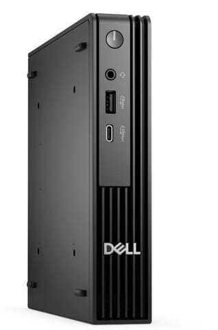 ⁨Computer Dell Pro Micro QCM1250 W11Pro i3-14100T/16GB/512GB SSD CL25/Integrated/WLAN + BT/Kb/Mouse/3YPS⁩ at Wasserman.eu
