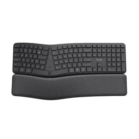 ⁨Keyra Ergonomic multidevice wireless keyboard⁩ at Wasserman.eu