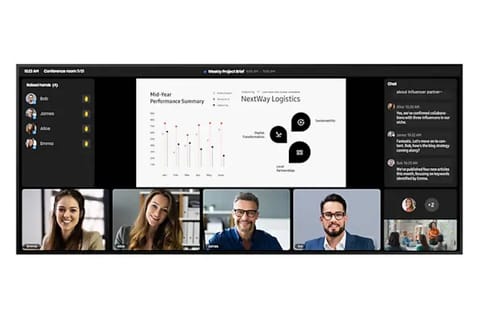 ⁨Large format monitor 105 inches QP105D LH105QPD5BGXEN⁩ at Wasserman.eu