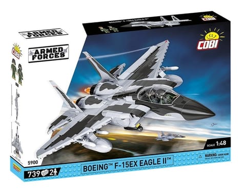 ⁨COBI Boeing F-15 EX Eagle II⁩ at Wasserman.eu