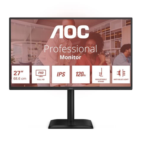 ⁨AOC 27E4U 27''IPS 120Hz HDMI DP VGA Pivot⁩ at Wasserman.eu