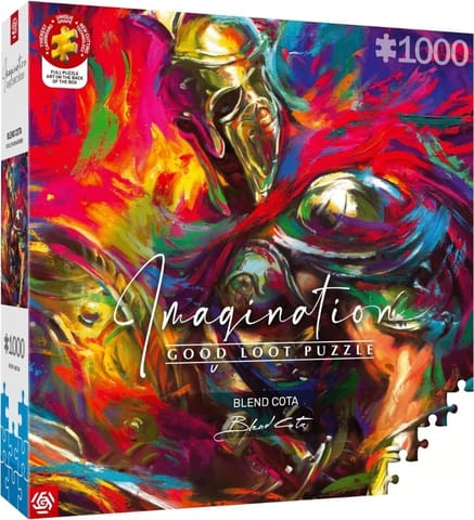 ⁨Puzzle 1000 Blend Cota The Illyrian Warrior⁩ w sklepie Wasserman.eu
