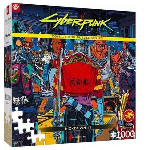 ⁨Puzzle 1000 Cyberpunk 2077 Kickdown⁩ w sklepie Wasserman.eu