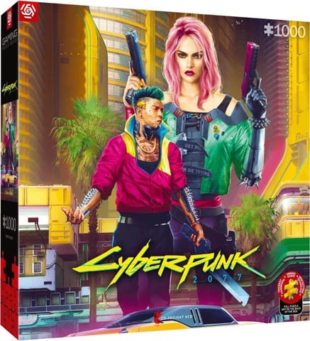 ⁨Puzzle 1000 Cyberpunk 2077 Kitsch Style⁩ w sklepie Wasserman.eu