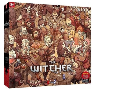 ⁨Puzzle 1000 The Witcher (Wiedźmin) Birthday⁩ w sklepie Wasserman.eu