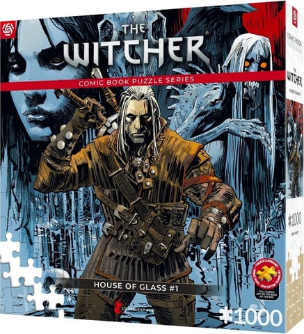 ⁨Puzzle 1000 The Witcher (Wiedźmin) House of Glass⁩ w sklepie Wasserman.eu