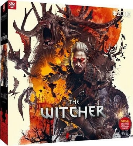 ⁨Puzzle 1000 The Witcher (Wiedźmin) Monsters⁩ w sklepie Wasserman.eu
