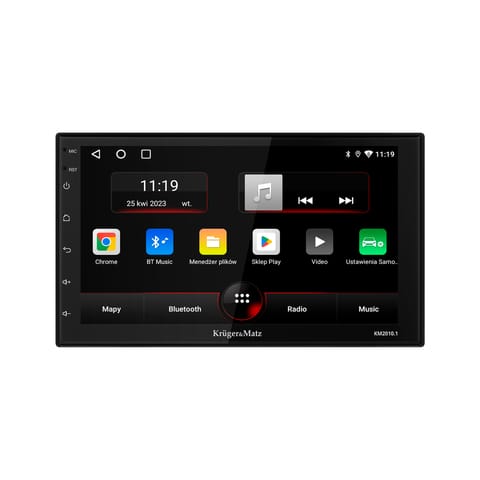 ⁨Radio Samochodowe Kruger&Matz KM2010 CarPlay/AndroidAuto⁩ w sklepie Wasserman.eu