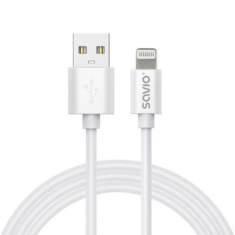 ⁨CL-192 USB-A to Lightning Cable - 1 m, White⁩ at Wasserman.eu