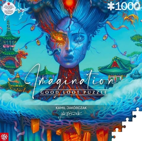 ⁨Puzzle 1000 Kamil Jakóbczak Fudżi / Fuji⁩ w sklepie Wasserman.eu