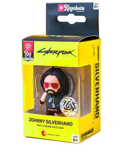 ⁨Brelok 3D Johnny Silverhand z serii Cyberpunk 2077⁩ w sklepie Wasserman.eu