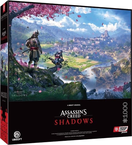 ⁨Puzzle 1000 Assassin's Creed Shadows Vista of Japa⁩ w sklepie Wasserman.eu