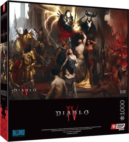 ⁨Puzzle 1000 Diablo IV Birth of Nephalem⁩ w sklepie Wasserman.eu