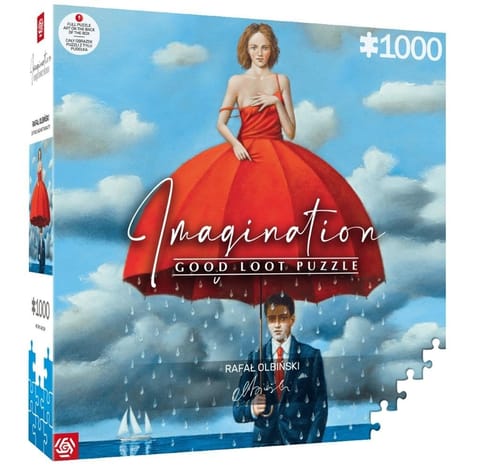 ⁨Good Loot Imagination Puzzle: Rafał Olbiński Defence Against Banality 1000 elements⁩ at Wasserman.eu