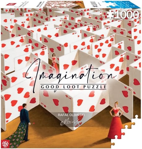 ⁨Puzzle 1000 Rafał Olbiński Excessive Meticulousnes⁩ w sklepie Wasserman.eu