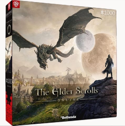 ⁨Puzzle 1000 The Elder Scrolls Online: Elsweyr⁩ w sklepie Wasserman.eu