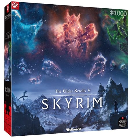 ⁨Puzzle 1000 The Elder Scrolls V - Skyrim⁩ w sklepie Wasserman.eu