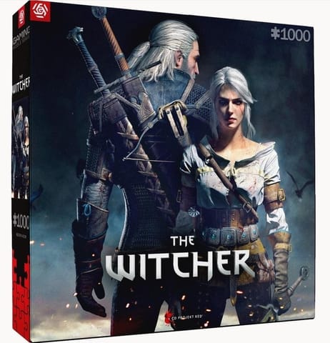 Puzzle 1000 Wiedźmin: Geralt & Ciri w sklepie Wasserman.eu