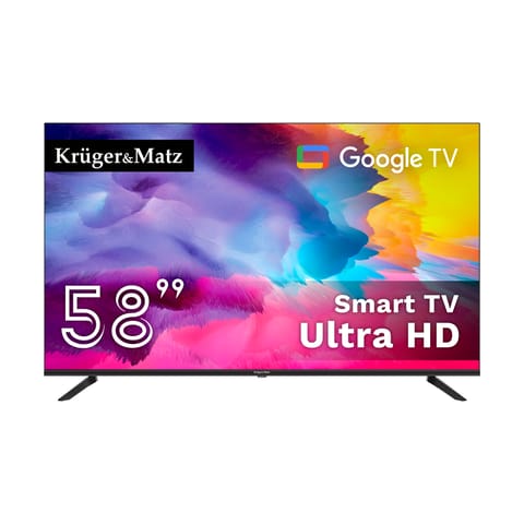 ⁨Telewizor Kruger&Matz 58" UHD smart DVB-T2/S2 H.265 Hevc⁩ w sklepie Wasserman.eu